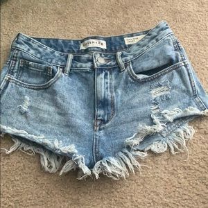 Bullhead denim shorts